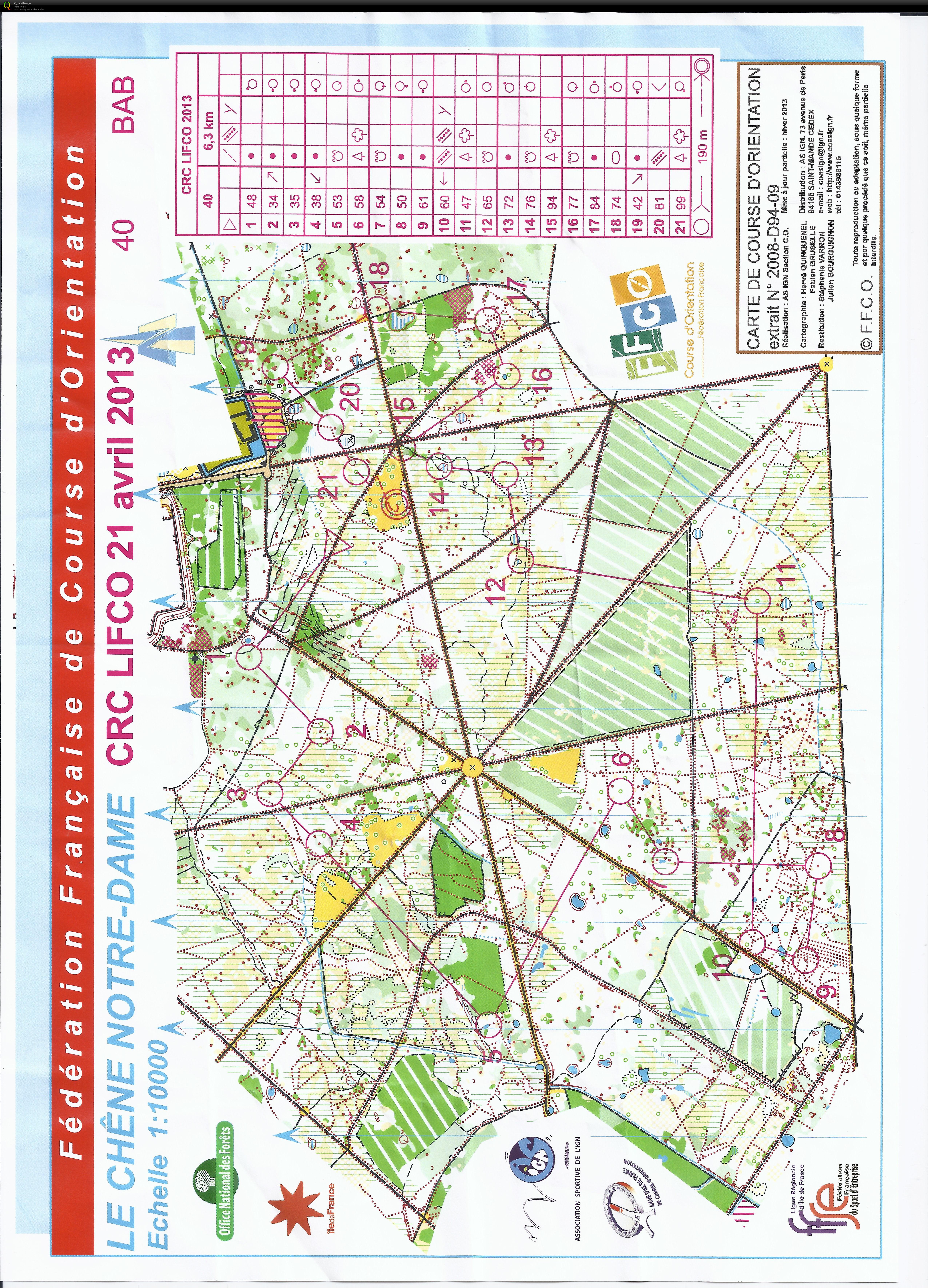 CRC LIFCO 2013  (21.04.2013)