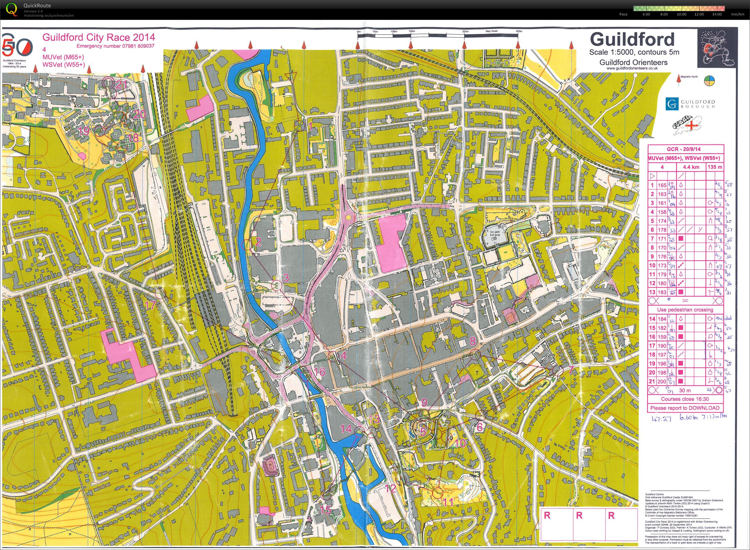 Guildford Urban Race (20-09-2014)