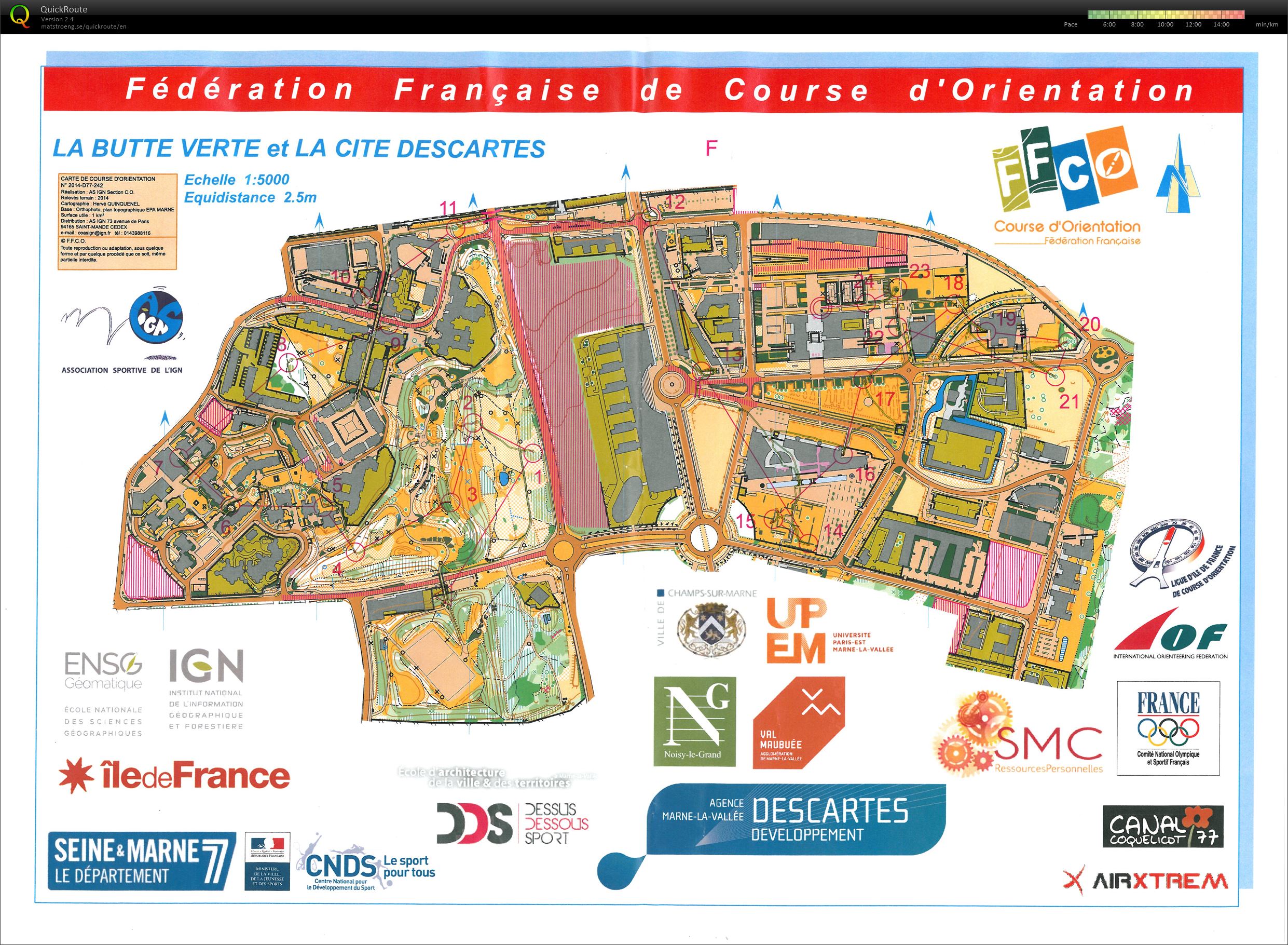 Paris O'Tour - Etape 1 (2014-09-27)
