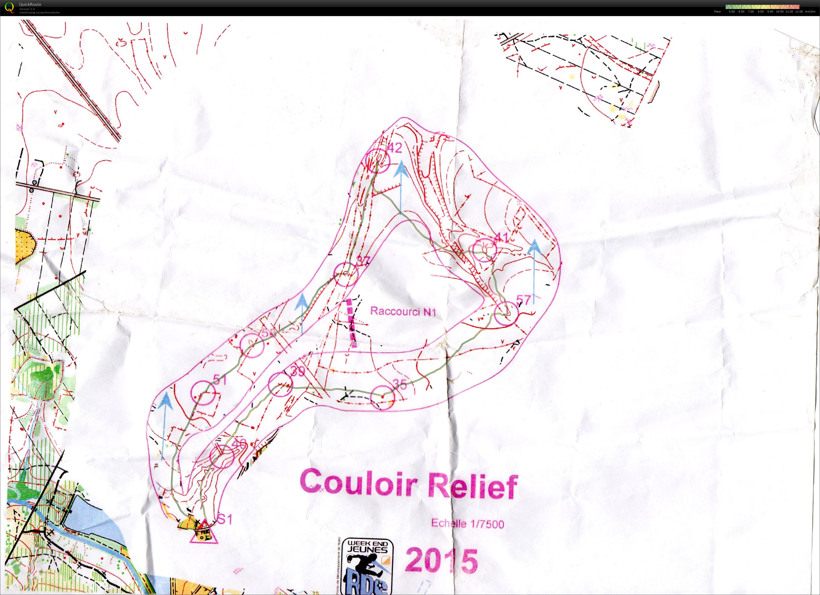 couloir relief WE RDE (07.02.2015)