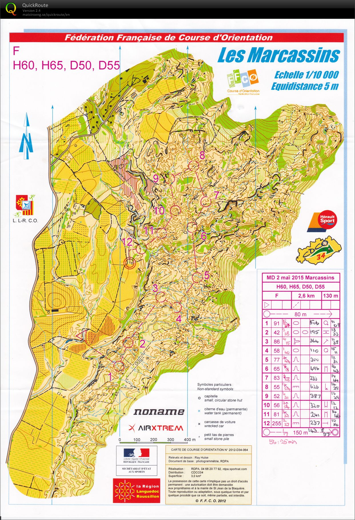 Weekend Nationale Sud-Ouest - Moyenne Distance (02/05/2015)
