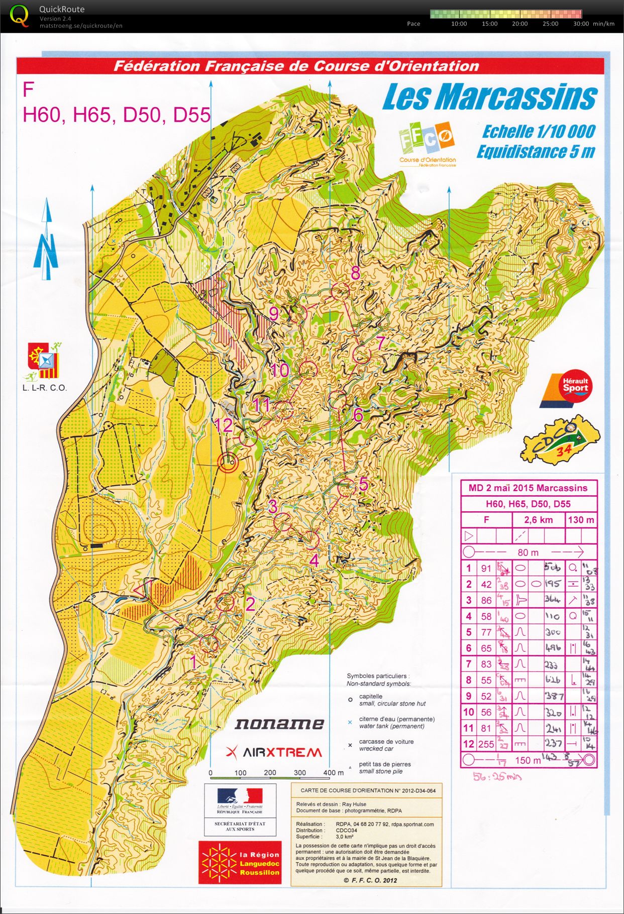 Weekend Nationale Sud-Ouest - Moyenne Distance (02/05/2015)