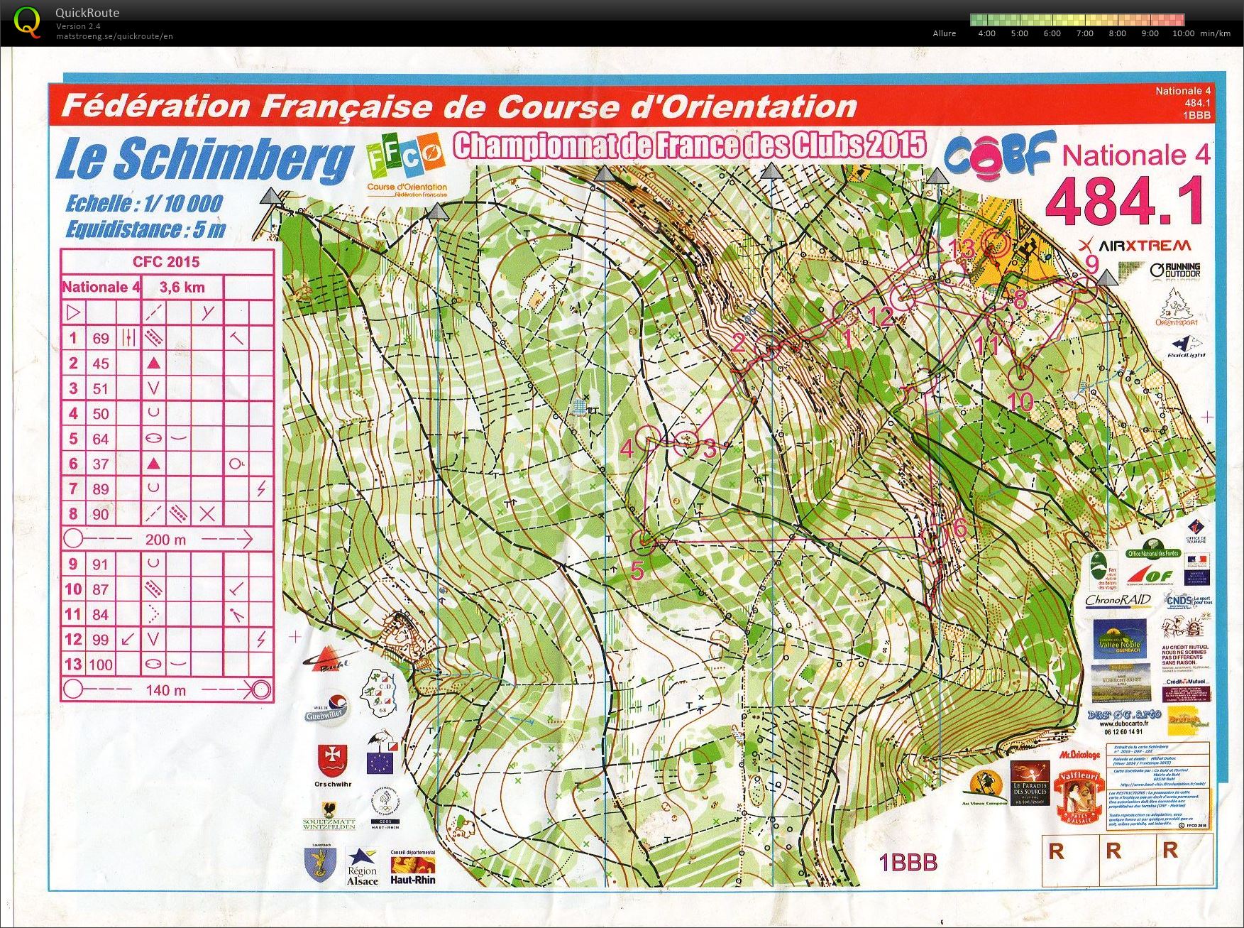 CFC Le Val du Patre - Relai 1 N4 (17/05/2015)