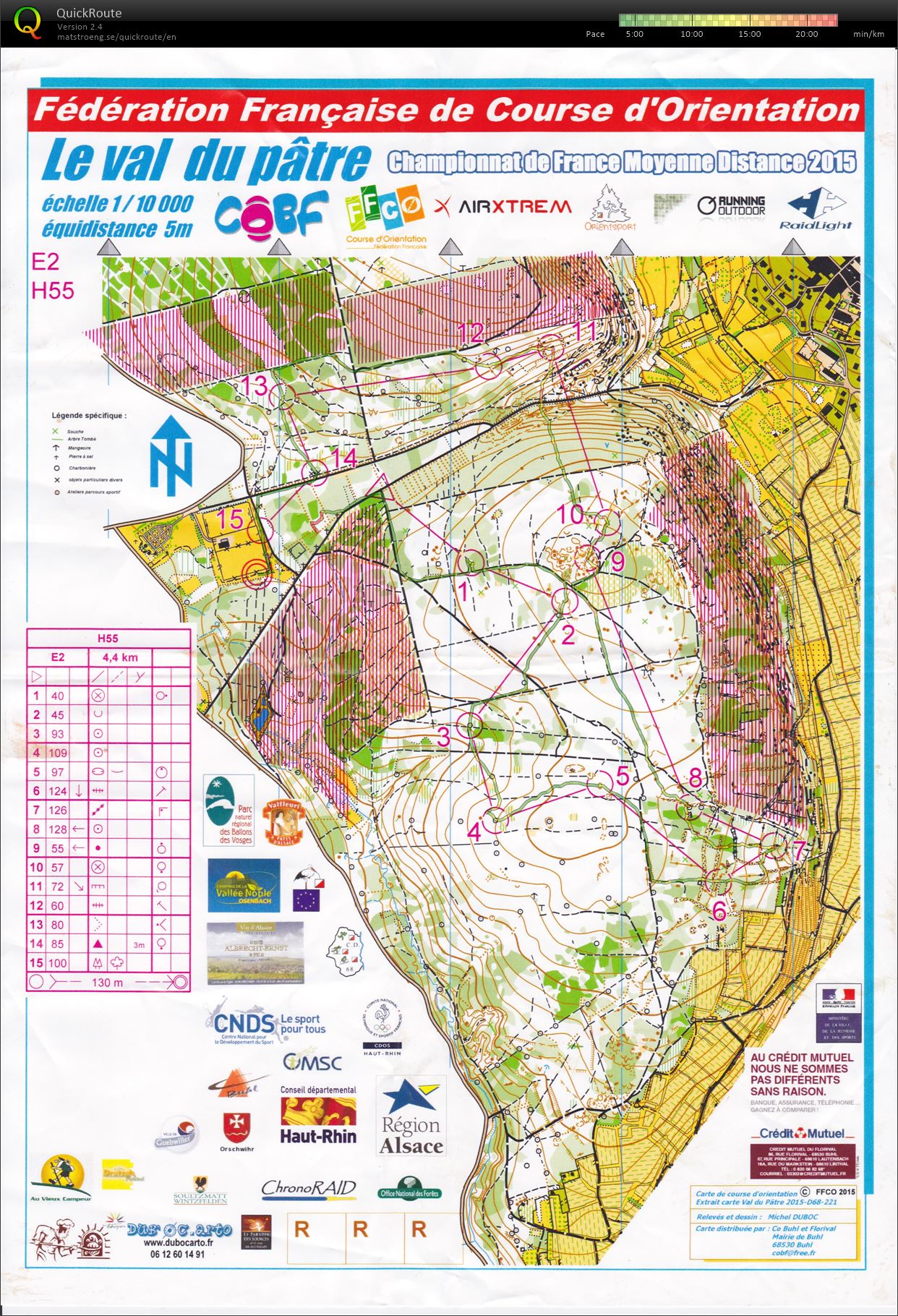 French Moyenne Distance (16/05/2015)