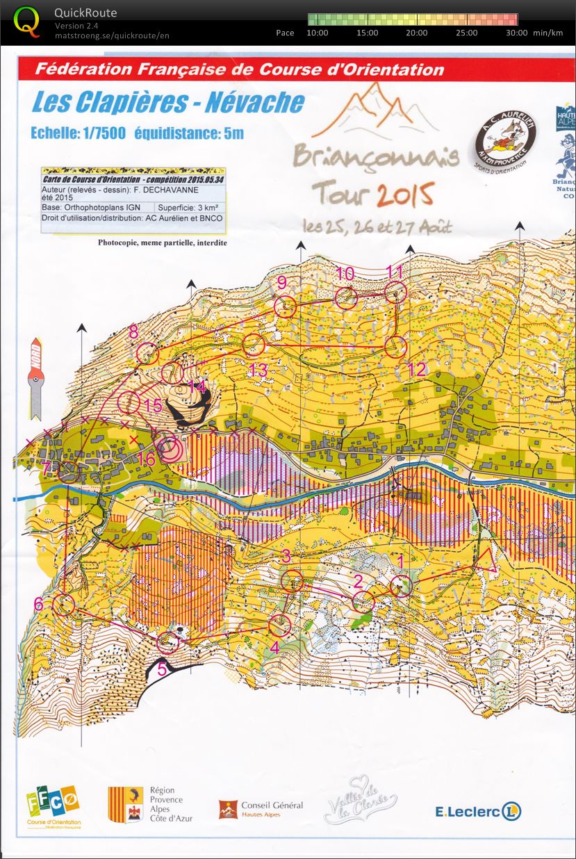 Brianconnais Tour 2015 (25-08-2015)