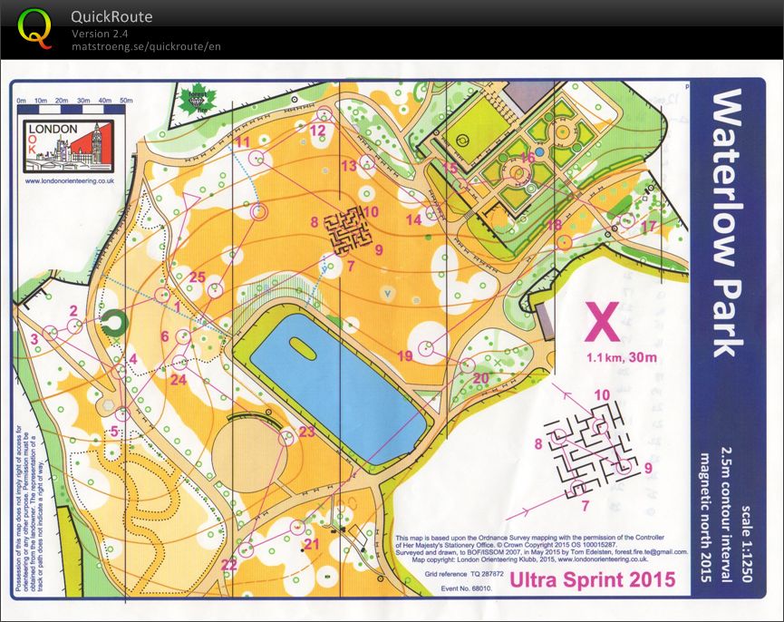London UltraSprint (13-09-2015)