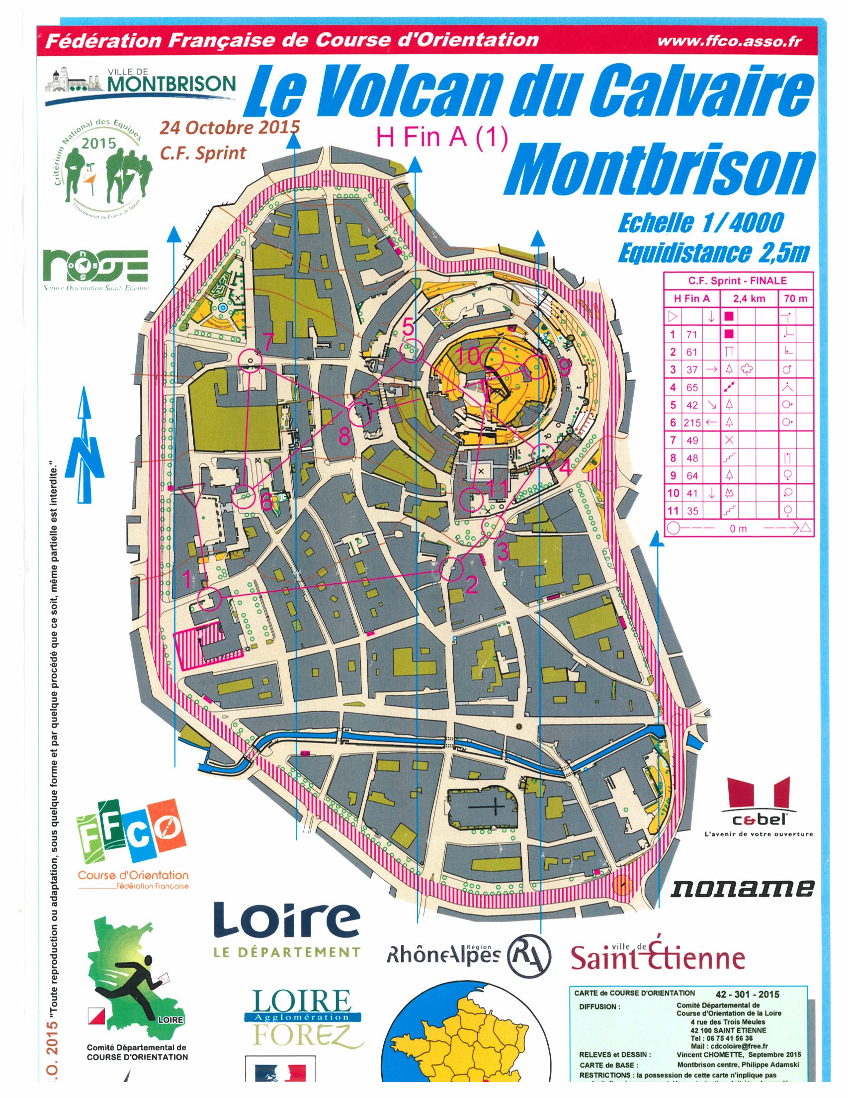 CF Sprint - Finale A (1/2) (10-11-2015)