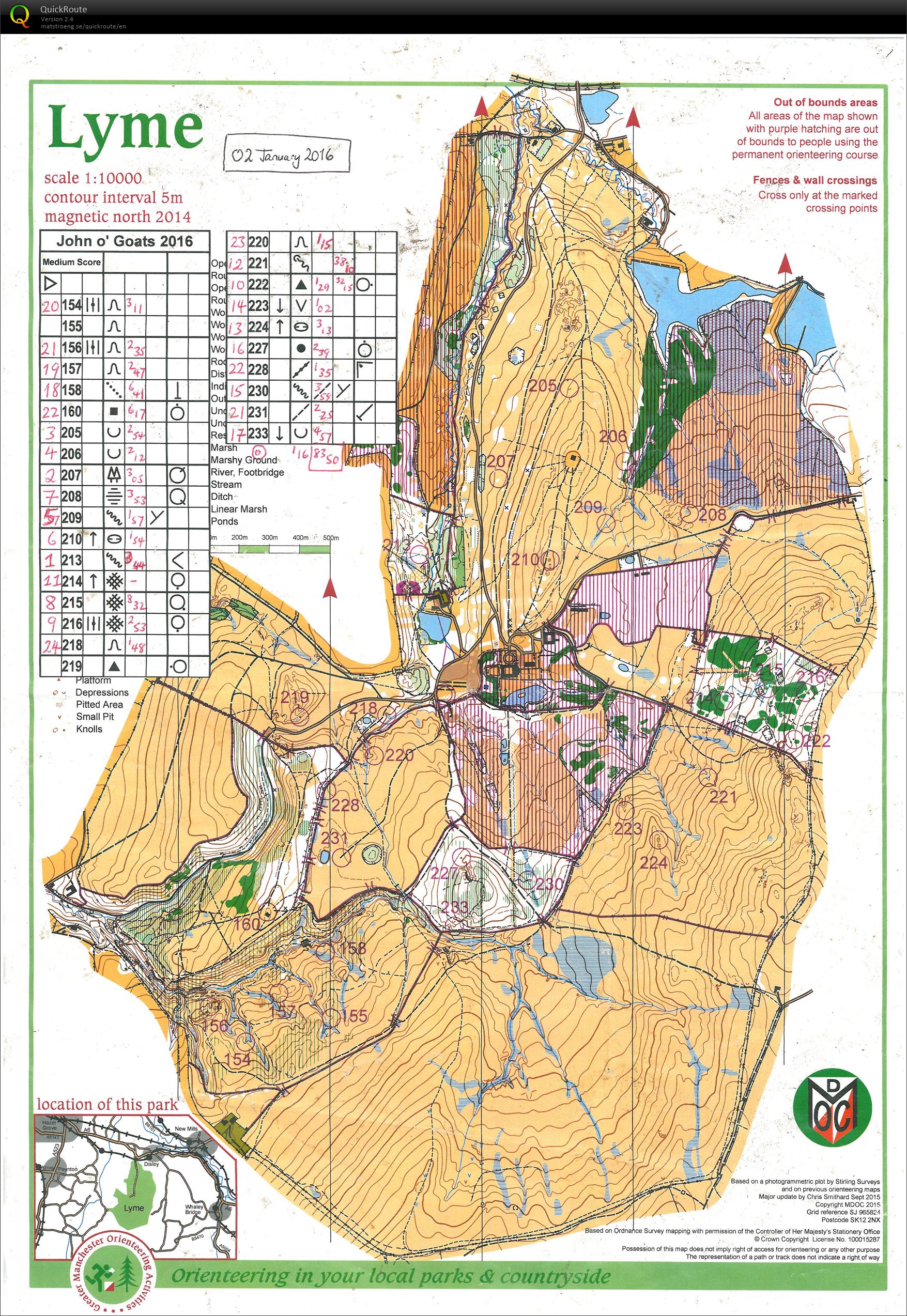 John O'Groats Trophy (02/01/2016)