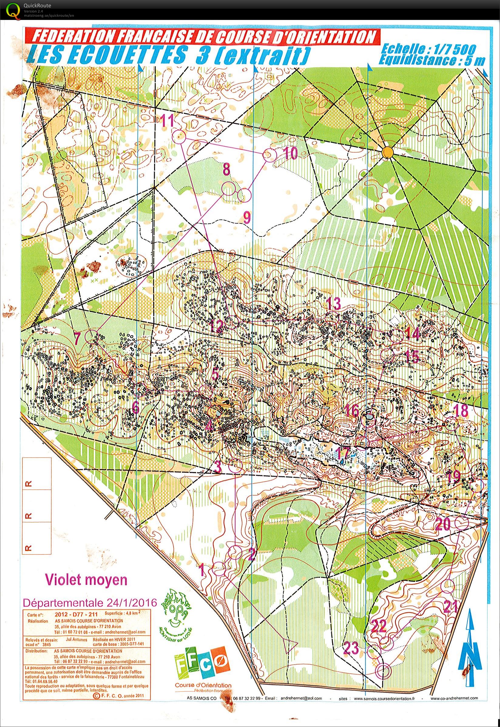 Departementale Violet Moyen (24-01-2016)
