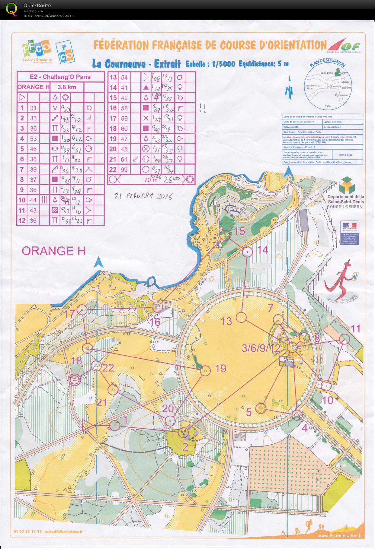 Challenge O Paris E2 (21-02-2016)