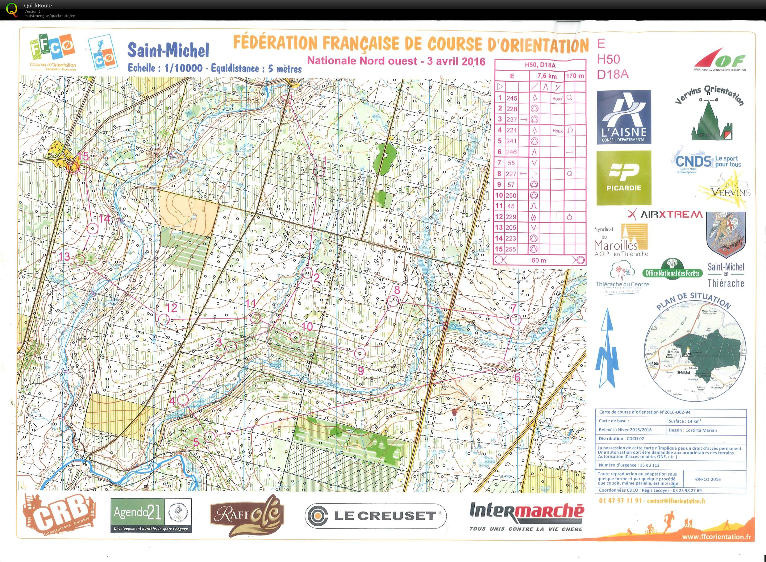 Nationale Nord Ouest 2016 (02.04.2016)