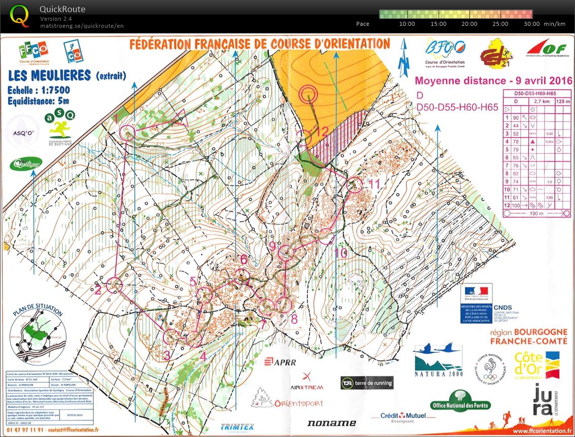 Weekend Nationale Nord-Est Moyenne Distance (09-04-2016)