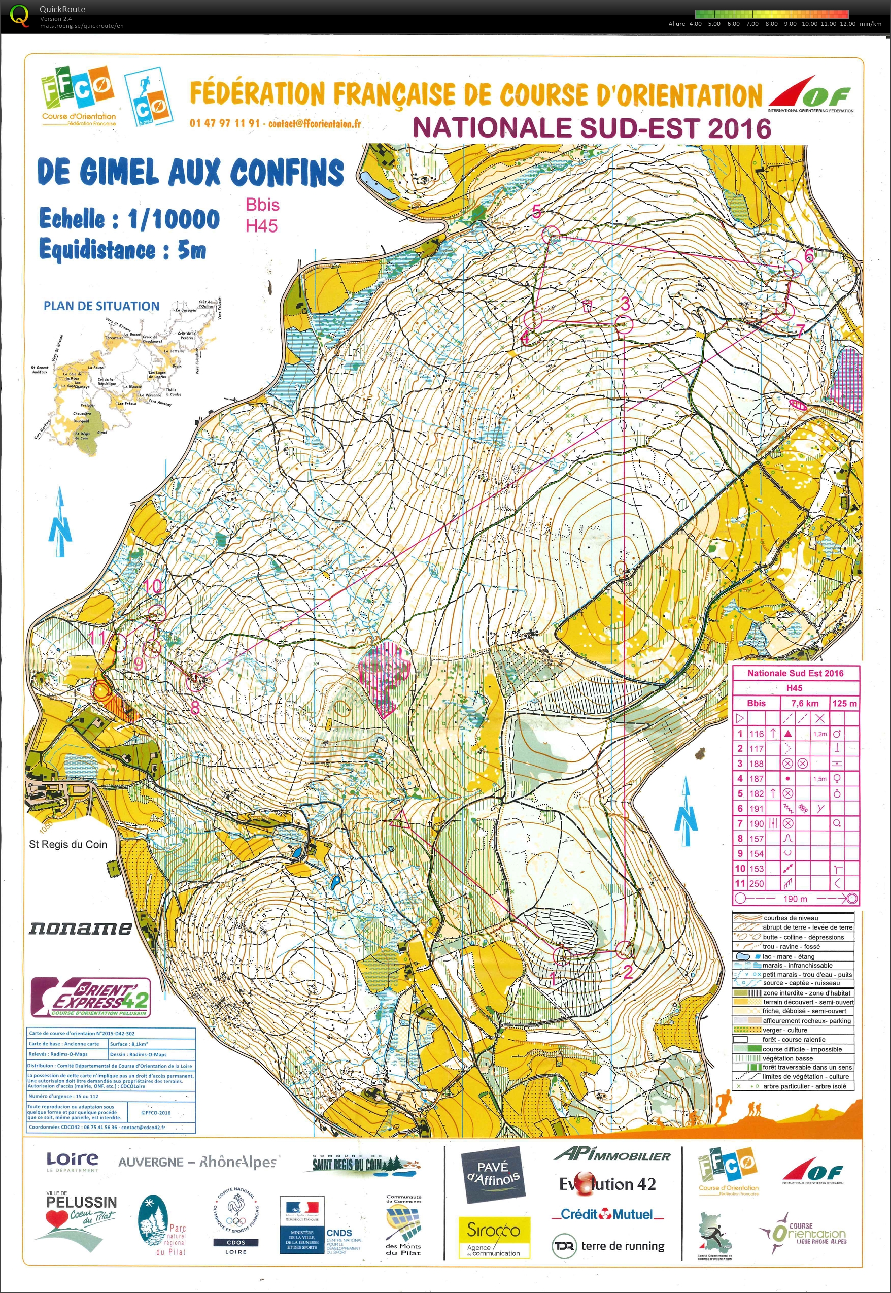 Nationale SE H45 circuit Bbis (24-04-2016)