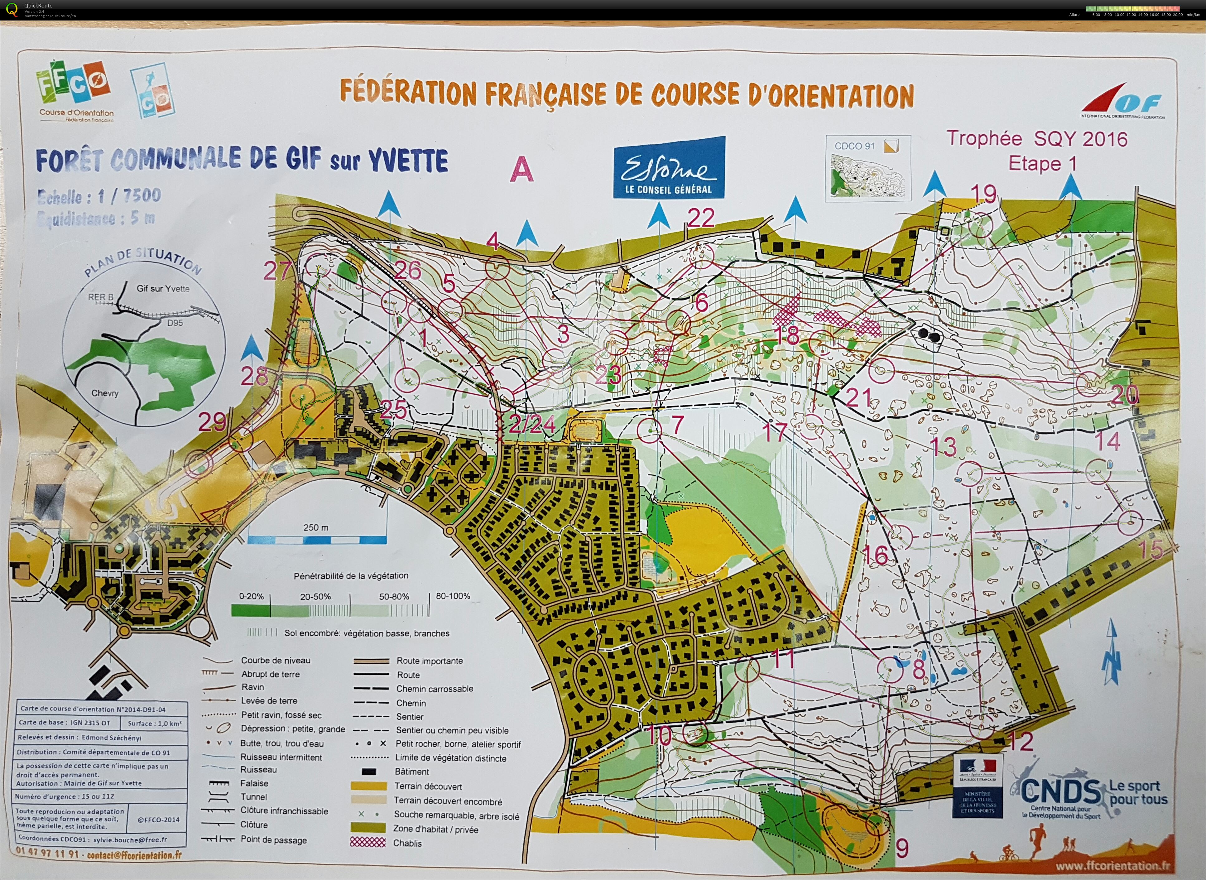 Trophée de St Quentin en Yvelines - Etape n°1 (01.06.2016)